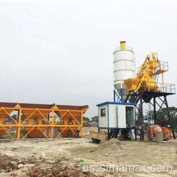 Planta de lotes de concreto pequeño HZS35 de buena calidad